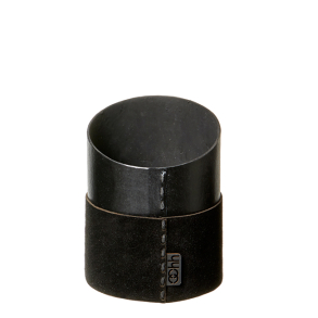 Pen Holder til kuglepen af ruskind, Black