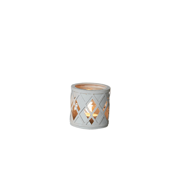 Harlequin Silhouette Glas, fyrfadsstage / vase, Gr