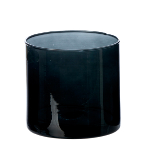 Valencia Glass D13, vase/lysestage, Black