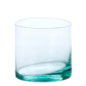 Valencia Glass D13, vase/lysestage, Klar Glas