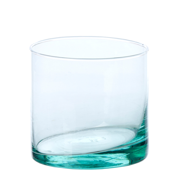 Valencia Glass D13, vase/lysestage, Klar Glas