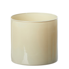 Valencia Glass D13, vase/lysestage, Opague Cream