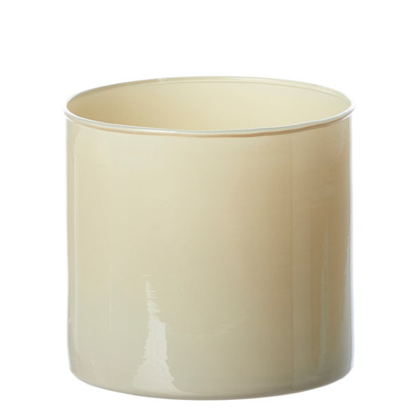 Valencia Glass D13, vase/lysestage, Opague Cream