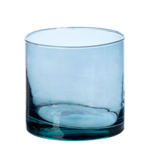 Valencia Glass D13, vase/lysestage, Petroleum