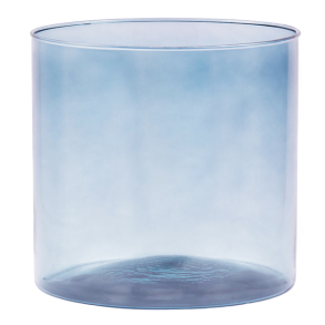 XL Valencia Glass vase / Lantern, Petroleum