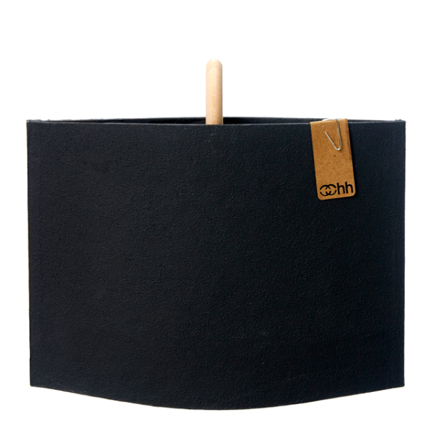 Venice Boat Vase, Black