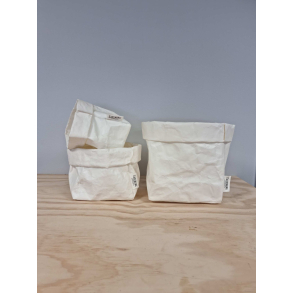Medium Paper Bag, LUX White