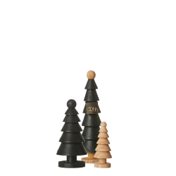 Set Of 3/trees, Black