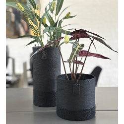 WOODz Edge pot, Black