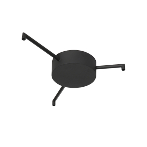 Tentacle 3, Lampearm med 3 udtag, Black