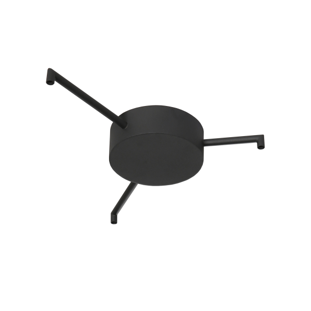 Tentacle 3, Lampearm med 3 udtag, Black