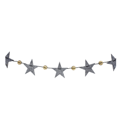 Xmas Strings Stars White