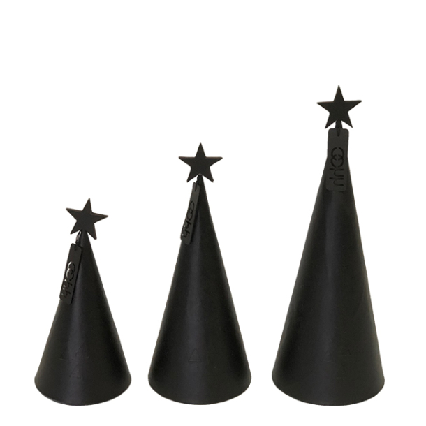 Paper Cone Tree Black
