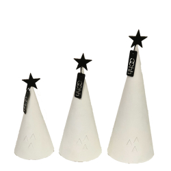 Paper Cone Tree White