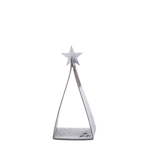 Eco-felt Triangle trer, White