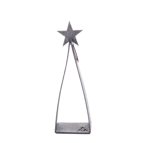 Eco-felt Triangle trer, Grey