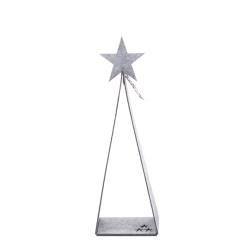 Eco-felt Triangle trer, White