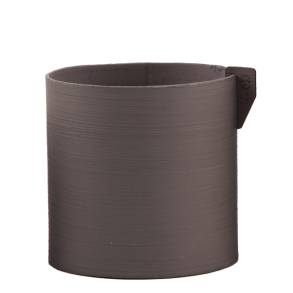 Pure Hndmalet blomsterpotte, Taupe