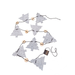 Xmas Strings Trees White