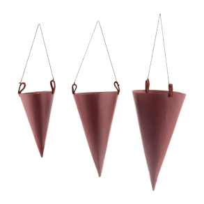Hanging cones, rec. Paper S/3 Wine