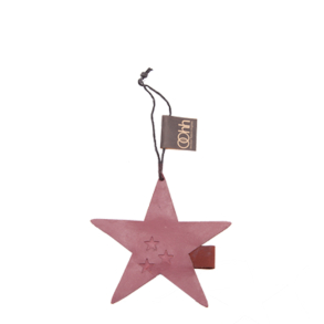 Padded Xmas Ornaments Star Wine