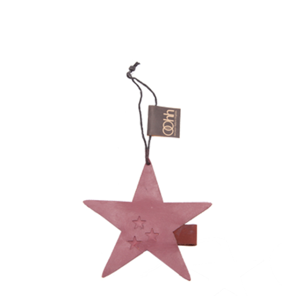 Padded Xmas Ornaments Star Wine