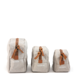 Beauty Bag stor, Grey