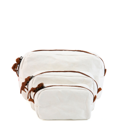 Toilettaske / Makeup pung lille, Hvid 