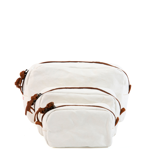 Toilettaske / Makeup pung lille, Hvid 