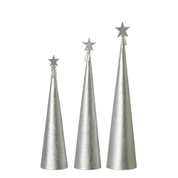 Metallic kegle, Silver