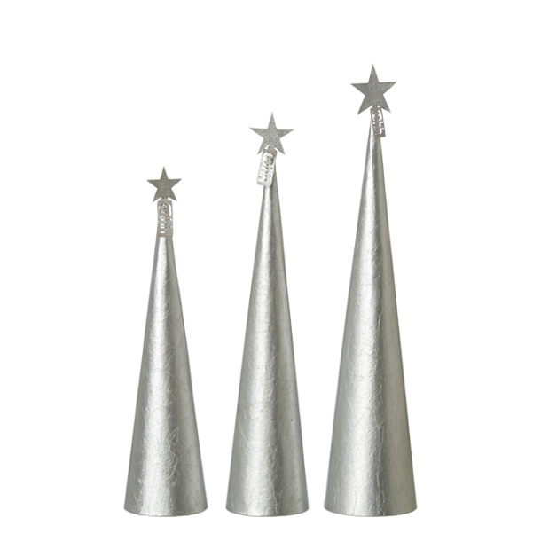 Metallic kegle, Silver