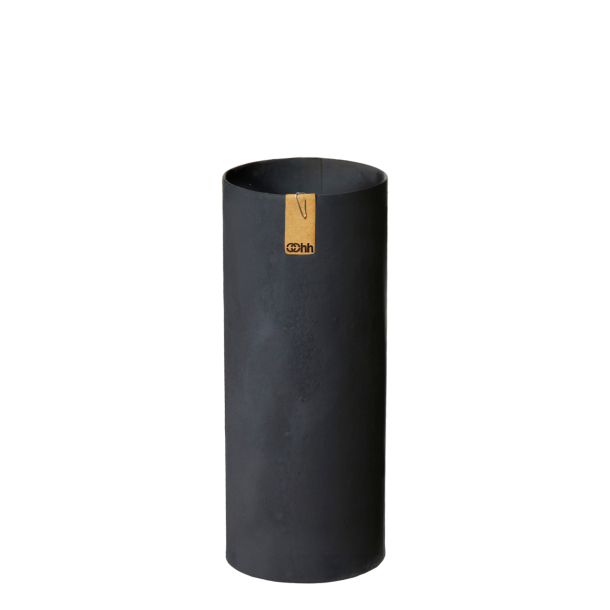 Tokyo cylinder vase, Black