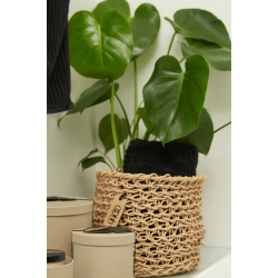 Woven Paper Baskets Set of 3, Natural
