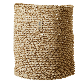 Woven Paper Basket Giant, Natural