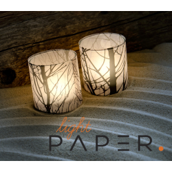 Light Paper, Woods, envelope w/2 pcs.