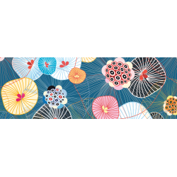 Light Paper, Flowers, envelope w/2 pcs.