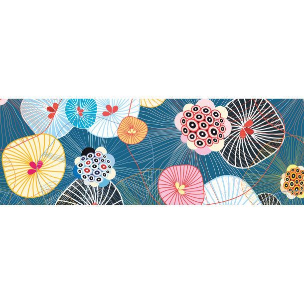 Light Paper, Flowers, envelope w/2 pcs.