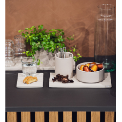 Wave bakke, Hvid mat