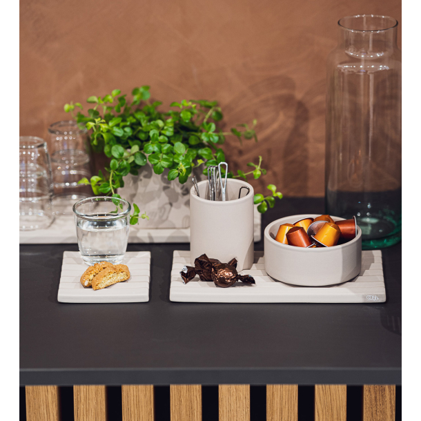 Wave bakke, Hvid mat