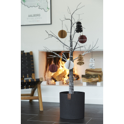 Paper Pine Cone, Black