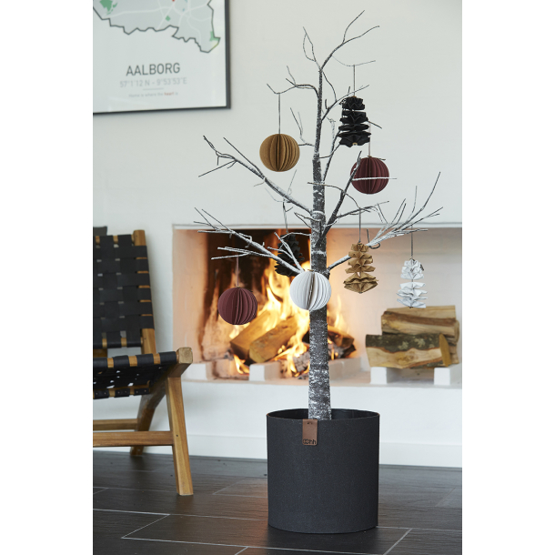 Paper Pine Cone, Black