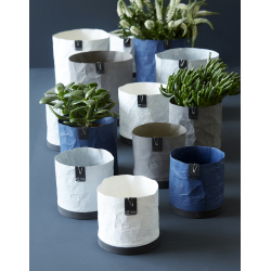 Cemented Creased papirspotte, Light Grey