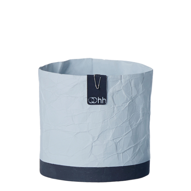 Cemented Creased papirspotte, Light Grey