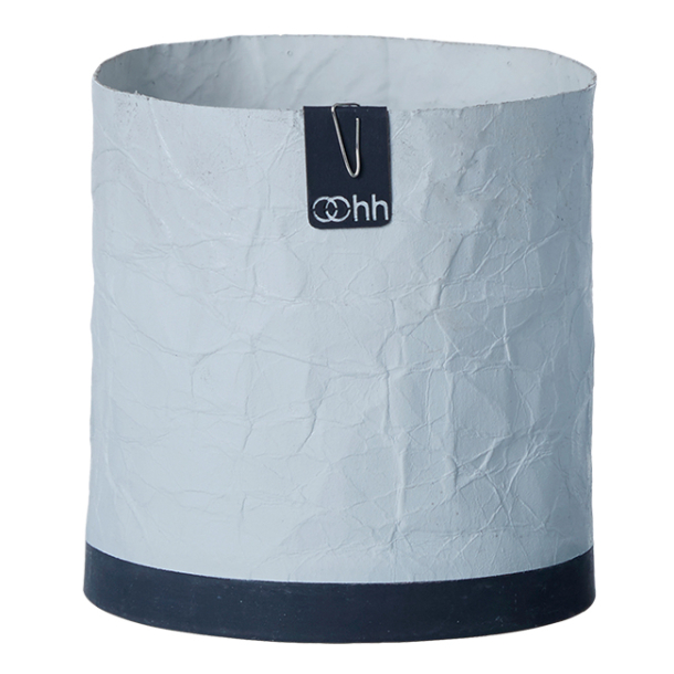 Cemented Creased papirspotte, Light Grey