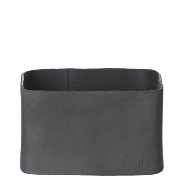 Squared Pot, Black