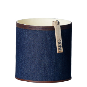 Demin potte med l¾der