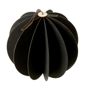 Hngende eco-felt kugle, Sort 
