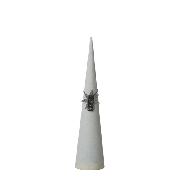 Sanded Cone, Grey