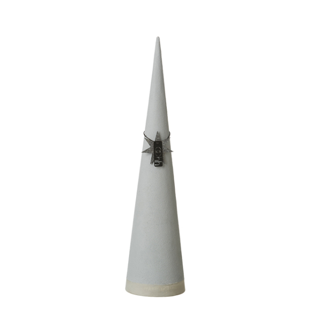 Sanded Cone, Grey