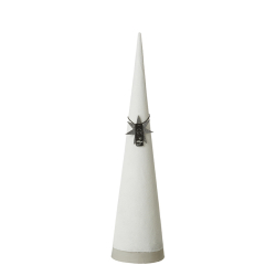 Sanded Cone, White